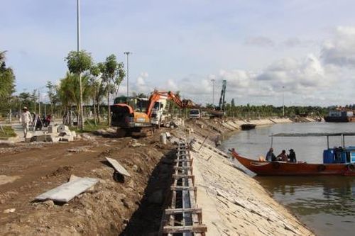Sớm gỡ vướng, hoàn thành khu neo đậu tránh trú bão cho tàu cá An Hòa