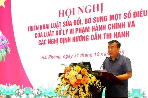 Hải Phòng: Triển khai Luật sửa đổi, bổ sung Luật Xử lý vi phạm hành chính và các nghị định hướng dẫn thi hành