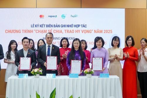 Trung ương Hội Liên hiệp Phụ nữ Việt Nam ký kết biên bản ghi nhớ với Napas, Mastercard và Payoo