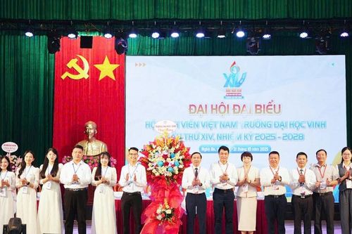 Đại hội Hội Sinh viên Trường Đại học Vinh khóa XIV nhiệm kỳ 2025 - 2028