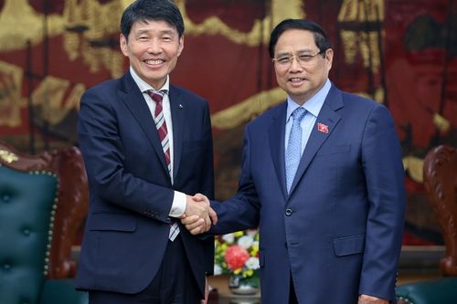 Thủ tướng Phạm Minh Chính tiếp Thống đốc tỉnh Gunma (Nhật Bản)
