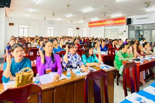 Đại hội đại biểu Hội Liên hiệp Phụ nữ xã Mỹ Đức nhiệm kỳ 2025 - 2030