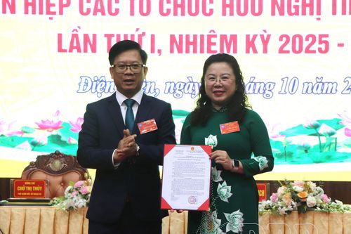 Đại hội Liên hiệp các tổ chức hữu nghị tỉnh Điện Biên lần thứ I, nhiệm kỳ 2025 - 2030