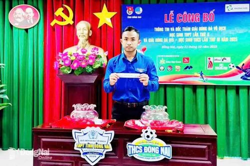 60 đội tham gia Giải bóng đá học sinh THCS, THPT tỉnh Đồng Nai