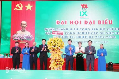 Đại hội Đoàn Thanh niên Tập đoàn Công nghiệp Cao su Việt Nam nhiệm kỳ 2025-2030