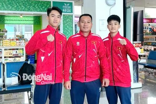 2 vận động viên Muay Đồng Nai tham dự Đại hội Thể thao Trẻ châu Á lần thứ 3