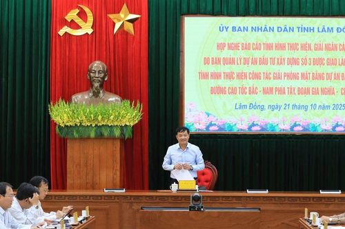 Lâm Đồng đẩy mạnh giải ngân các dự án trọng điểm khu vực phía Tây
