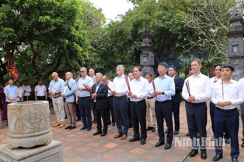 Lãnh đạo tỉnh Ninh Bình tiếp đón Đoàn đại biểu Quốc hội Hungary