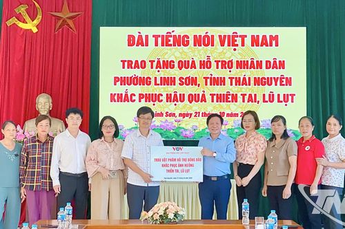 Đài Tiếng nói Việt Nam hỗ trợ người dân và học sinh tỉnh Thái Nguyên