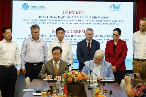Chính phủ Bỉ tài trợ gần 700.000 euro cho thoát nước Hà Nội