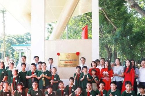 Phường Yên Sở khánh thành hai ngôi trường khang trang, hiện đại