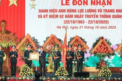 Quân chủng Phòng không – Không quân đón nhận danh hiệu Anh hùng Lực lượng vũ trang Nhân dân