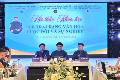 Hội thảo khoa học 'Lễ Trai Đặng Văn Hòa - Cuộc đời và sự nghiệp'
