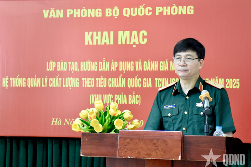 Khai mạc lớp đào tạo áp dụng Hệ thống quản lý chất lượng theo Tiêu chuẩn quốc gia