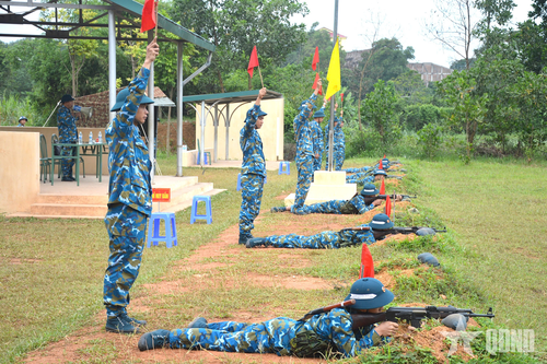 Học viện Phòng không - Không quân tổ chức bắn đạn thật cho học viên khóa 71