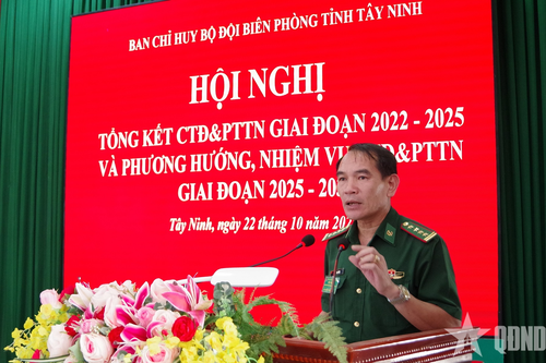 Tuổi trẻ Bộ đội Biên phòng tỉnh Tây Ninh xây dựng biên giới hòa bình, hữu nghị, hợp tác và phát triển
