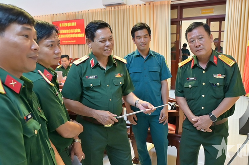 Quân khu 9: Kiểm tra, nắm tình hình thực hiện công tác quốc phòng, quân sự địa phương tại Cần Thơ
