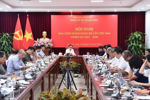 Hội nghị Ban chấp hành Đảng bộ Bộ Ngoại giao lần thứ hai