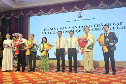 TP Hồ Chí Minh: Ra mắt Ban vận động thành lập Hội Doanh nghiệp phường Cát Lái