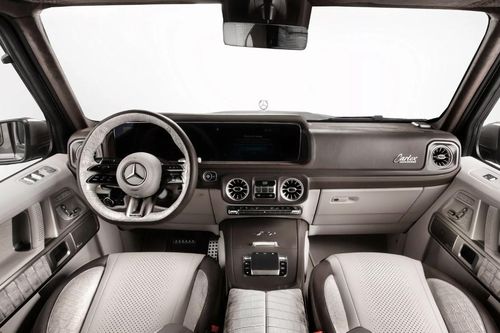 Mercedes-AMG G63 phủ 1kg bụi kim cương lên lớp sơn, nội thất da cá sấu Himalaya