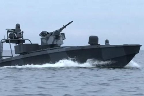 Ukraine nâng cấp xuồng không người lái 'Sea Baby'