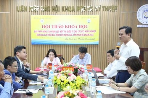 Bắc Ninh: 30% hợp tác xã cung cấp đầu vào cho các doanh nghiệp xuất nhập khẩu.