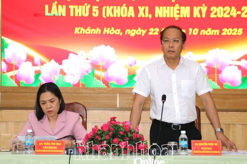 Lấy ý kiến giới thiệu nhân sự Ủy ban MTTQ Việt Nam tỉnh Khánh Hòa nhiệm kỳ 2025 - 2030
