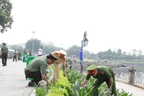 Xung kích vì một môi trường sống xanh - sạch - đẹp