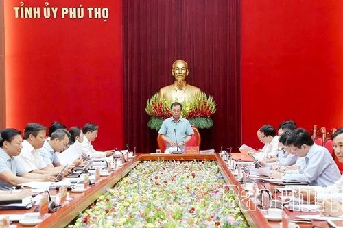 Thường trực Tỉnh ủy cho ý kiến một số nội dung quan trọng