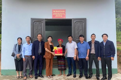 Ban Nội chính Tỉnh ủy Quảng Trị khánh thành, bàn giao nhà tình nghĩa tại xã Hướng Phùng