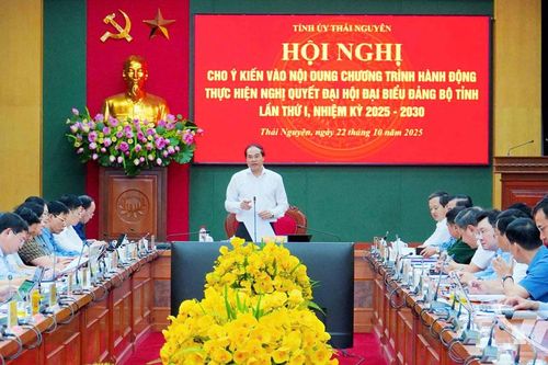 Huy động nguồn lực thực hiện hiệu quả Nghị quyết Đại hội Đảng bộ tỉnh Thái Nguyên lần thứ I