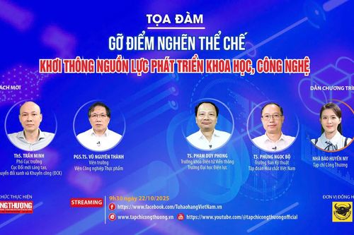 Gỡ điểm nghẽn thể chế - Khơi thông nguồn lực phát triển khoa học, công nghệ