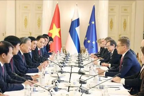 Tổng Bí thư Tô Lâm hội đàm với Tổng thống Phần Lan