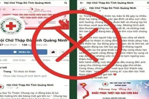 Chiêu trò lừa đảo kêu gọi ủng hộ đồng bào lũ lụt