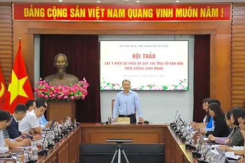 Lấy ý kiến về Bộ quy tắc ứng xử không gian mạng