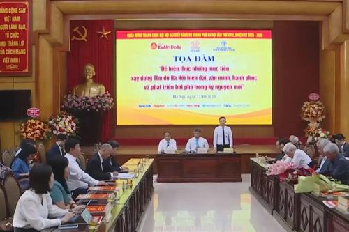 Hiện thực mục tiêu xây dựng Thủ đô bứt phá