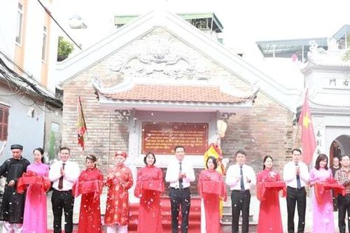 Khánh thành Dự án tu bổ, tôn tạo di tích Đình Nam Dư Hạ