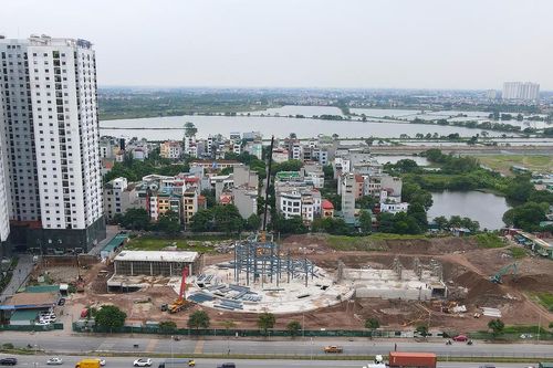 Bến xe khách 120 tỷ đồng, hiện đại bậc nhất Hà Nội đang dần thành hình