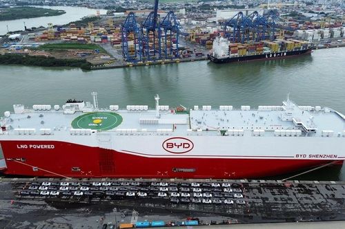 Hơn 1.000 xe BYD tồn kho 'chất đống' tại công viên nước ở Australia
