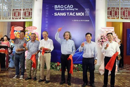 Triển lãm kết quả sáng tác 2025 của Hội Mỹ thuật TP.HCM