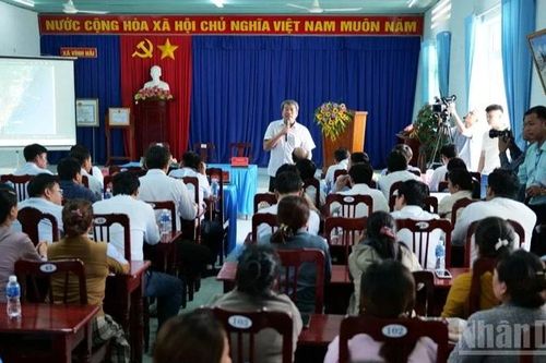 Khánh Hòa lấy ý kiến người dân về khu tái định cư khi xây dựng Nhà máy điện hạt nhân Ninh Thuận 2
