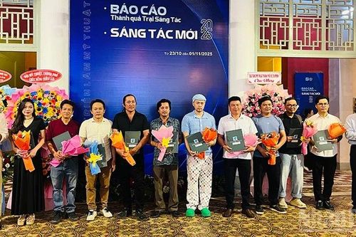 Hội Mỹ thuật Thành phố Hồ Chí Minh triển lãm 420 tác phẩm mỹ thuật năm 2025