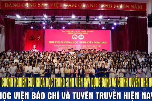 Tăng cường nghiên cứu khoa học trong sinh viên Xây dựng Đảng và Chính quyền Nhà nước ở Học viện Báo chí và Tuyên truyền hiện nay