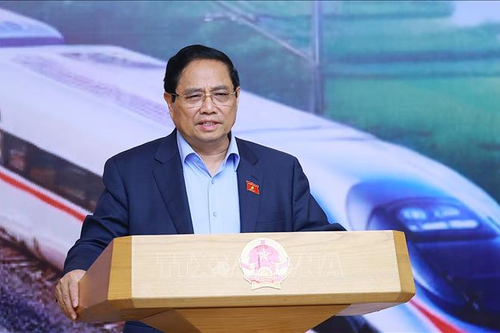 Thủ tướng Phạm Minh Chính: Khởi công đúng kế hoạch dự án đường sắt tiêu chuẩn Lào Cai - Hà Nội - Hải Phòng