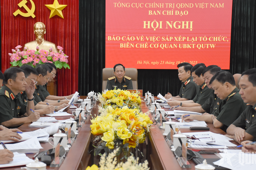 Sắp xếp lại tổ chức, biên chế Cơ quan Ủy ban Kiểm tra Quân ủy Trung ương
