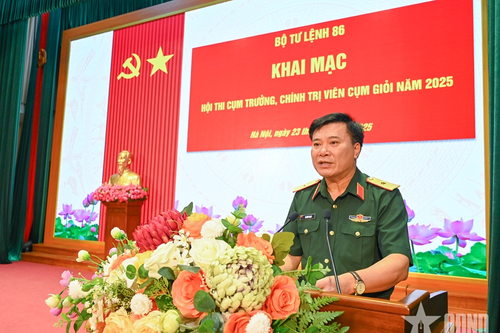 Bộ tư lệnh 86: Cụm trưởng, chính trị viên cụm đua tài