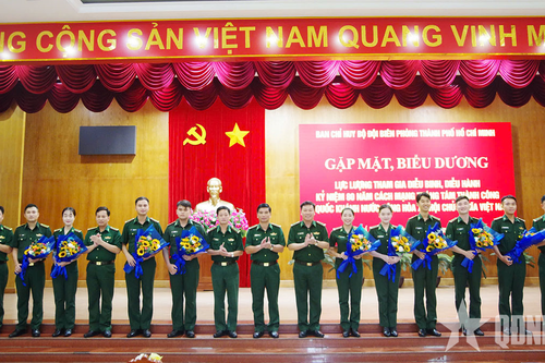 Ban chỉ huy Bộ đội Biên phòng TP Hồ Chí Minh khen thưởng lực lượng A80