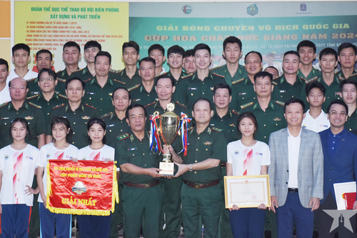 Biểu dương, khen thưởng Đoàn thể dục thể thao Bộ đội Biên phòng năm 2025