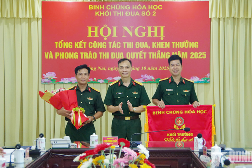 Khối thi đua số 2 Binh chủng Hóa học triển khai Phong trào Thi đua Quyết thắng năm 2026