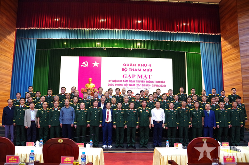 Quân khu 4: Gặp mặt kỷ niệm 80 năm Ngày truyền thống Tình báo quốc phòng Việt Nam